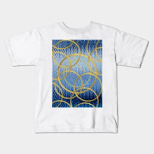 radio frequency circular pattern Kids T-Shirt